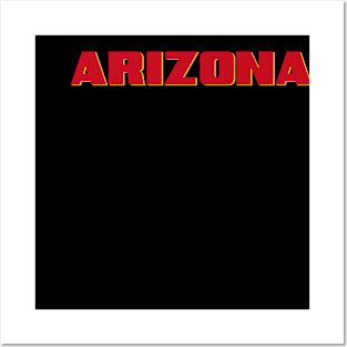 Arizona map arizona state usa arizona tourism tourism Posters and Art